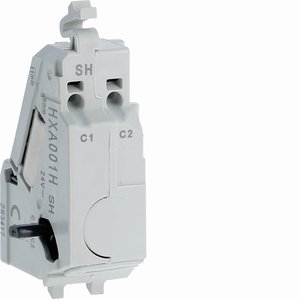 Hager HXA001H Dispositivo di sgancio rapido 24V DC per interruttori automatici H3 H3+ X/P160 X/P250 X/P630 - Product Image 1