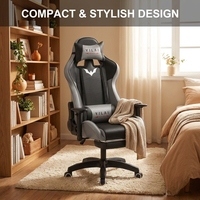 Chaise de bureau ergonomique AOR avec hauteur réglable, base en bois, pieds en nylon pour soulager la fatigue lombaire, vente en gros d'usine