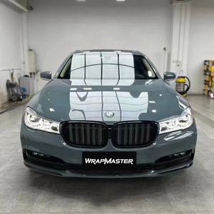 WRAPMASTER1.52*17mètres  Film Vinyle pour Voiture PET Brillant <span class=keywords><strong>Eucalyptus</strong></span> - Product Image 1