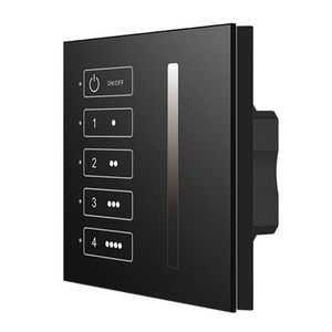 Hot Dali-2 chứng nhận 1 khu hoặc 4 khu Dali Master <span class=keywords><strong>Controller</strong></span> TL4-1D Dim/CCT treo tường Touch Panel Dali Master - Product Image 3