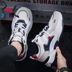 Men's Lightweight Breathable Mesh Hard-Wearing Walking Sports <b>Shoes</b> for Gym Hiking Fashionable Outdoor Casual Winter Spring - Product Image 3