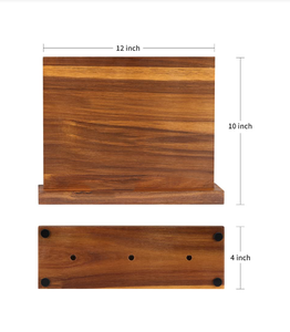 Portacoltelli in Legno di Quercia Giapponese con Forte Magnetismo, Adatto per Uso in Cucine e Ristoranti - Product Image 2