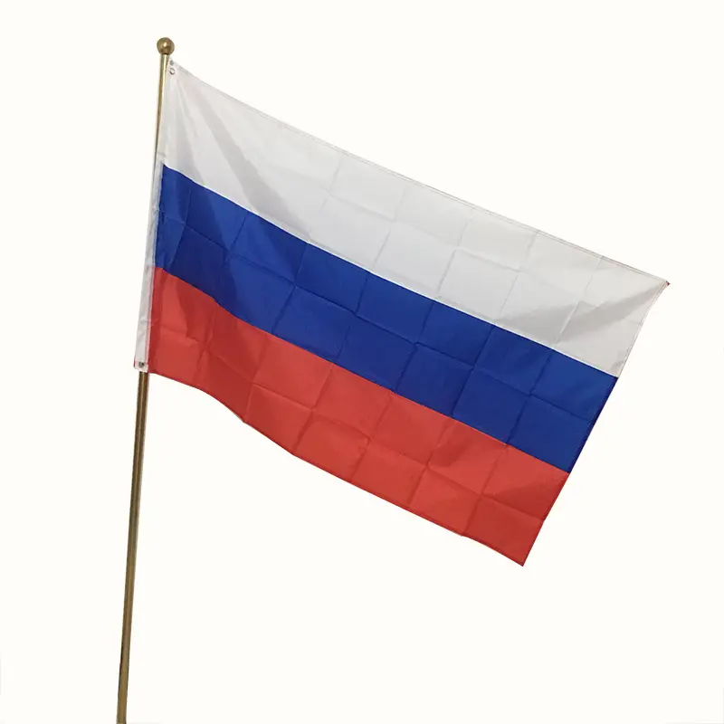 Nuoxin Fabriek Groothandel Polyester Scherm Russische Vlag Overwinning Festival 90*150Cm Russische Custom Logo Vlag