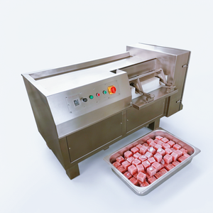 Machine à découper la viande en dés automatique à grande vitesse pour usage domestique, en acier inoxydable, pour viande crue et surgelée, mini-dés et hachage - Product Image 1