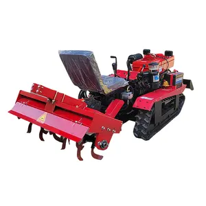Easy-to-Operate Mini Tractor And Power Cultivator Farm Hoe And Diesel Power Tiller For Agriculture For Ditch Ploughing Machine