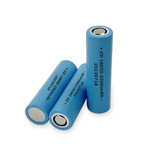 Bateria de alta qualidade 18650 Bateria recarregável 3.7v 1200mAh 2200mAh 3200mAh 3000/3500mAh Baterias de íon de lítio 18650