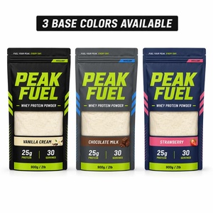 Bolsa de Polvo con Ventana <span class=keywords><strong>Zip</strong></span> Personalizada con Logotipo, Grado Alimenticio, Directo de Fábrica, Negro Mate, Verde Lima, para Chicle, OEM, Sin Gluten - Product Image 2