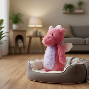 Juguete de Peluche Dragón de 27 cm, Animal de Peluche Suave para Mascotas - Product Image 3