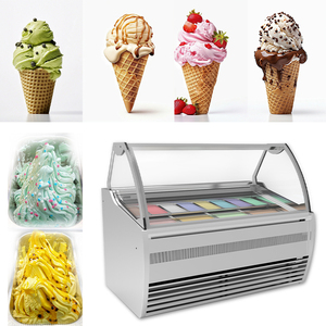 MEHEN MC16 vetrina gelato immersione armadietto refrigerato display gelato commerciale <span class=keywords><strong>32</strong></span> congelatore - Product Image 4