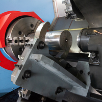 NUEVO Centro de Torneado CNC TCK700 TCK630 TCK700 con Torreta Motorizada de 12 Estaciones BMT55 y Sistema de Control GSK, Máquina de Torno CNC para Metal
