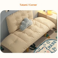 Fauteuil pouf moderne minimaliste le plus vendu, pliable, en tissu technique, idéal pour les petits appartements et les locations ; Canapé tendance pour