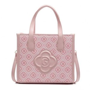 Bolso de Mano Cuadrado con Patrón Geométrico Elegante Modelo 2025 con Cierre de Cremallera Bolso de Mano de Diseño de Lujo Hecho de Poliéster PU - Product Image 3
