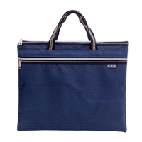 Vente en gros de pochettes pour livres d'étudiant pratiques à transporter sac à fermeture éclair A4 avec poignée sac de puzzle de documents porte-documents d'affaires