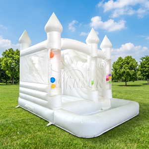 WINSUN Adults Wedding Inflatable Trampoline Customized Color PVC Material Fireproof Waterproof - Product Image 1