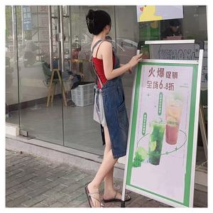 Arrangement floral pour hommes et femmes Bavoir de travail Cowboy Tablier de nettoyage de <span class=keywords><strong>peintre</strong></span> pour restaurant Coiffeur Jardinage Emplois de restaurant - Product Image 3