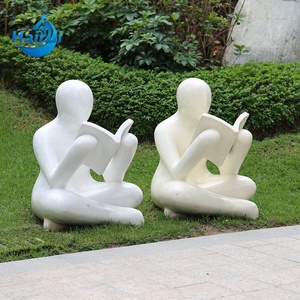 Esculturas <span class=keywords><strong>de</strong></span> Personajes para Jardín, Plaza, Escuela, Centro Comercial, <span class=keywords><strong>Biblioteca</strong></span>, Decoración <span class=keywords><strong>de</strong></span> Arte Público, Figuras Decorativas - Product Image 4