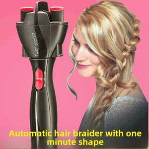Herramienta electrónica de plástico Huyo para trenzar el cabello rápidamente, funciona con pilas, máquina automática para hacer trenzas, máquina para hacer trenzas DIY, cabello mágico - Product Image 4
