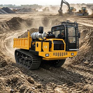 RUIBOTE <span class=keywords><strong>Transporteur</strong></span> sur chenilles 15 tonnes, Camion benne <span class=keywords><strong>à</strong></span> chenilles robuste, Moteur <span class=keywords><strong>Yanmar</strong></span>, Haute efficacité - Product Image 3