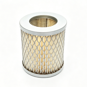 Cartouche de filtre à air plissée en papier pour usine, avec embout métallique personnalisé, élément filtrant anti-poussière SC000370 - Product Image 3