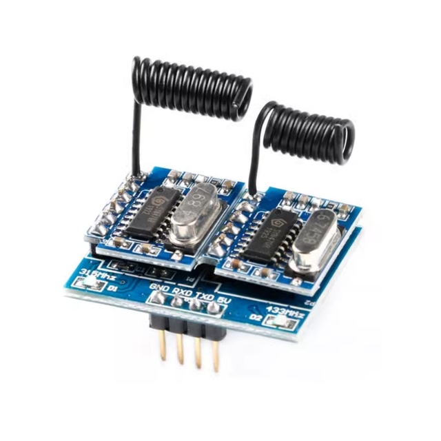 Dual frequency wireless decoding module 315/433Mhz RF radio frequency wireless remote control switch MCU RF34B