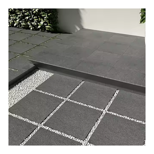 Carreaux de sol en céramique d'extérieur aspect <span class=keywords><strong>béton</strong></span> rustique Carreaux d'extérieur antidérapants pour sol, patio, jardin et allée - Product Image 4