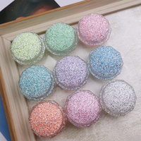 Paillettes ultra fines 0,2 mm en gros, Paillettes Polyester Effet Rêves Argentés Pastel à Forte Brillance pour Ongles, Résines Artistiques et Artisanat de Gobelets