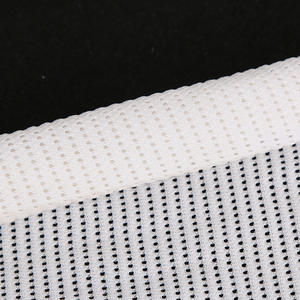 100% <span class=keywords><strong>tissu</strong></span> de polyester maille fine tricotée douce pour la chaîne de vêtements pour femmes coupe conception teinte unie - Product Image 3