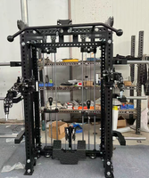 Station de musculation multifonctionnelle commerciale, équipement de fitness avec pile de poids réglable