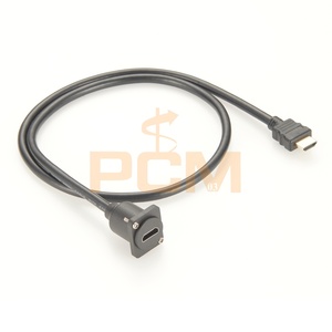Câble vidéo haute vitesse HD 4K 60Hz UHD 10,2 Gbps pour panneau de montage, compatible avec les plaques frontales carrées, format <span class=keywords><strong>XLR</strong></span> et montage sur châssis - Product Image 6
