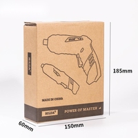 Tournevis industriel multifonctionnel flexible en forme de pistolet, rechargeable au lithium-ion, couple de 6,2 N.m pour perçage du bois et vissage