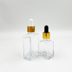 15ml 30ml kozmetik damlalık boş ekran baskılı uçucu yağ şişe kare vida saç cam ambalaj - Product Image 5