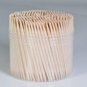 500 pezzi di bambù in legno stuzzicadenti in plastica trasparente scatola di immagazzinaggio per <span class=keywords><strong>feste</strong></span> matrimoni ristoranti uso esterno cibo compatibile - Product Image 3