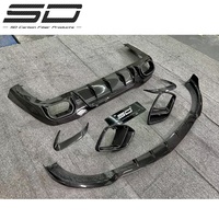 Kit de corps en fibre de carbone, accessoires pour voiture AMG GT63/GT63s