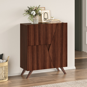 Vente en gros de meubles modernes au design européen Venise Armoire pliable élégante Modulaire Chambre à coucher Salon Maison Bureau Hôtel Extérieur en bois - Product Image 3