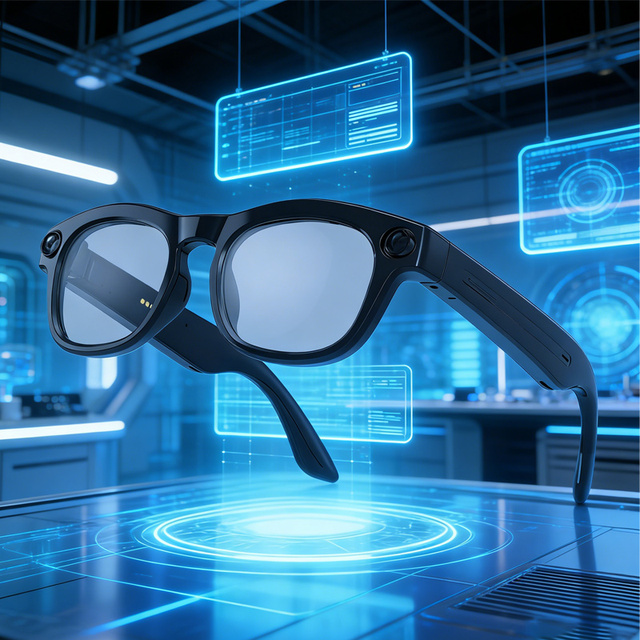 Fashion Smart Glasses with Camera WIFI Take Pictures Video AI Translation Music Smart Sunglasses for Men Women