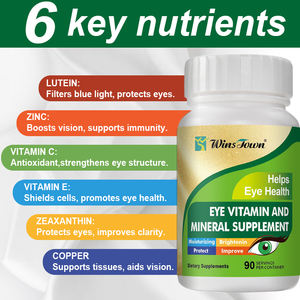 J41 para adultos Salud ocular Vitamina C Zinc Vitamina E Suplemento mineral Luteína Zeaxantina Cápsulas - Product Image 5