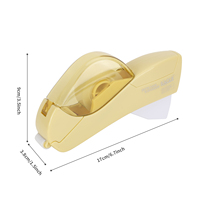 Distributeur de ruban adhésif automatique en plastique multicolore de haute qualité Eagle T5165AB 2025, 12-19 mm, pour usage au bureau et à l'école