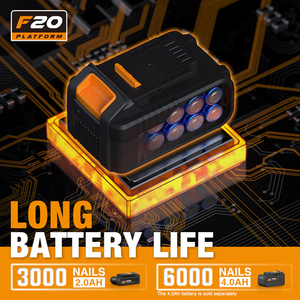 <span class=keywords><strong>Clavadora</strong></span> y <span class=keywords><strong>Engrapadora</strong></span> Inalámbrica 2 en 1 <span class=keywords><strong>Freeman</strong></span> LDF329032 Calibre 18 32MM a Batería Eléctrica de 20V para Clavos F30 F32 y Grapas Serie 90 - Product Image 4