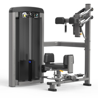 Machine de musculation rotative à charge par poulie de qualité professionnelle, équipement de fitness commercial robuste pour l'entraînement de la force musculaire, haute stabilité