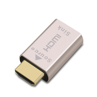 Nouvelle prise factice VGA HDMI 2021, émulateur d'affichage virtuel 4K sans tête (Ghost Display) avec DDC Edid pour carte graphique, solution pour écran verrouillé