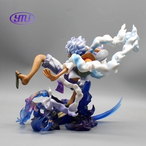 Nika Luffy Sun God <span class=keywords><strong>Combat</strong></span> Pose Manga Collection <span class=keywords><strong>Figurine</strong></span> modèle poupée PVC Anime Figure Statues jouets pour enfants 21CM Gk Gear 5 - Product Image 3