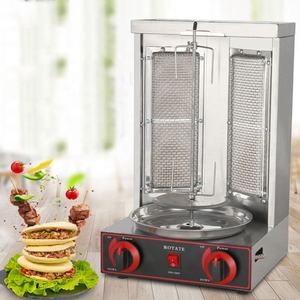 Machine de fabrication de viande de kebab à gaz à 4 brûleurs, prix bon marché, chine, shawarma, gaz, moyen-orient, gril sharwama - Product Image 5