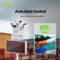 Sistema de Monitoreo de Calidad del Aire con Bomba de Succión para PM2.5, PM10 y TSP, Pantalla LED, Detector de Calidad del Aire para Exteriores