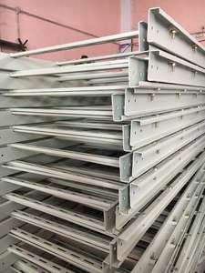 Bandejas de cable de riel único de acero galvanizado de alta calidad duraderas tipo escalera - Product Image 3