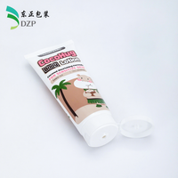 Tubes cosmétiques vides de 45 mm avec bouchon à vis en PE, logo personnalisé, tubes compressibles pour crème pour les yeux, nettoyant, lotion, soins de la peau, vente en gros