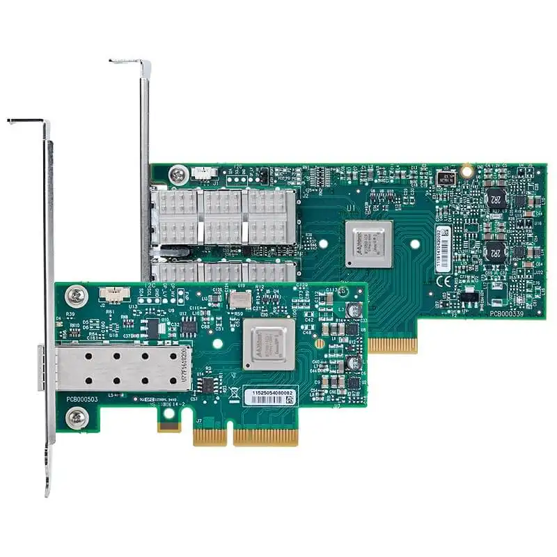 Оригинальная сетевая карта для сервера PCIe3.0 x16 интерфейсная карта MCX516A-GCAT 50GbE
