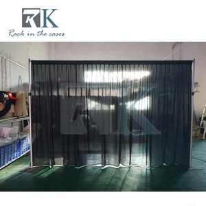 Portable Aluminum Pipe Drape Frame with Curtain for Birthday Party Decor - Product Image 2