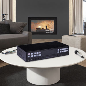 เครื่องเล่นคาราโอเกะความเร็วสูง USB 2.0 USB สำหรับใช้ในบ้านจอแสดงผล LED 7ส่วนเข้ากันได้กับเครื่องเล่นดีวีดียูดิสก์ยูเอสบี HDD ไมโครโฟน2 - Product Image 6