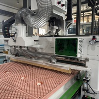 Routeur CNC ATC avec broche unique refroidie par air de 9 kW, machine de gravure sur bois, découpeuse de bois