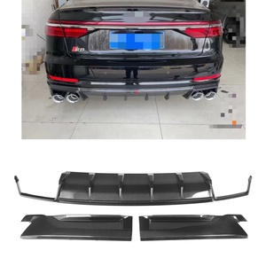 Diffusore Posteriore in Fibra di Carbonio di Alta Qualità per <span class=keywords><strong>Audi</strong></span> <span class=keywords><strong>A8</strong></span> Sport <span class=keywords><strong>Line</strong></span> 2022+ Diffusore Paraurti Posteriore in Fibra di Carbonio per Auto <span class=keywords><strong>A8</strong></span> - Product Image 1